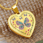 Memorial Gift | My Soul Knows | Luxury Graphic Heart Necklace