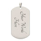 Trucker Dad | Luxury Dog Tag Necklace
