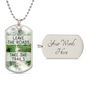 Take The Trails | Dog Tag Necklace With Engraving
