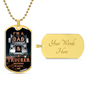 Trucker Dad | Luxury Dog Tag Necklace