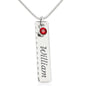 Graduation | Wishing You A New World | Birthstone Necklace