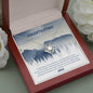 2022 Graduation Gift For Her - Your Future Will Be Bright - Love Knot Necklace - Celeste Jewel