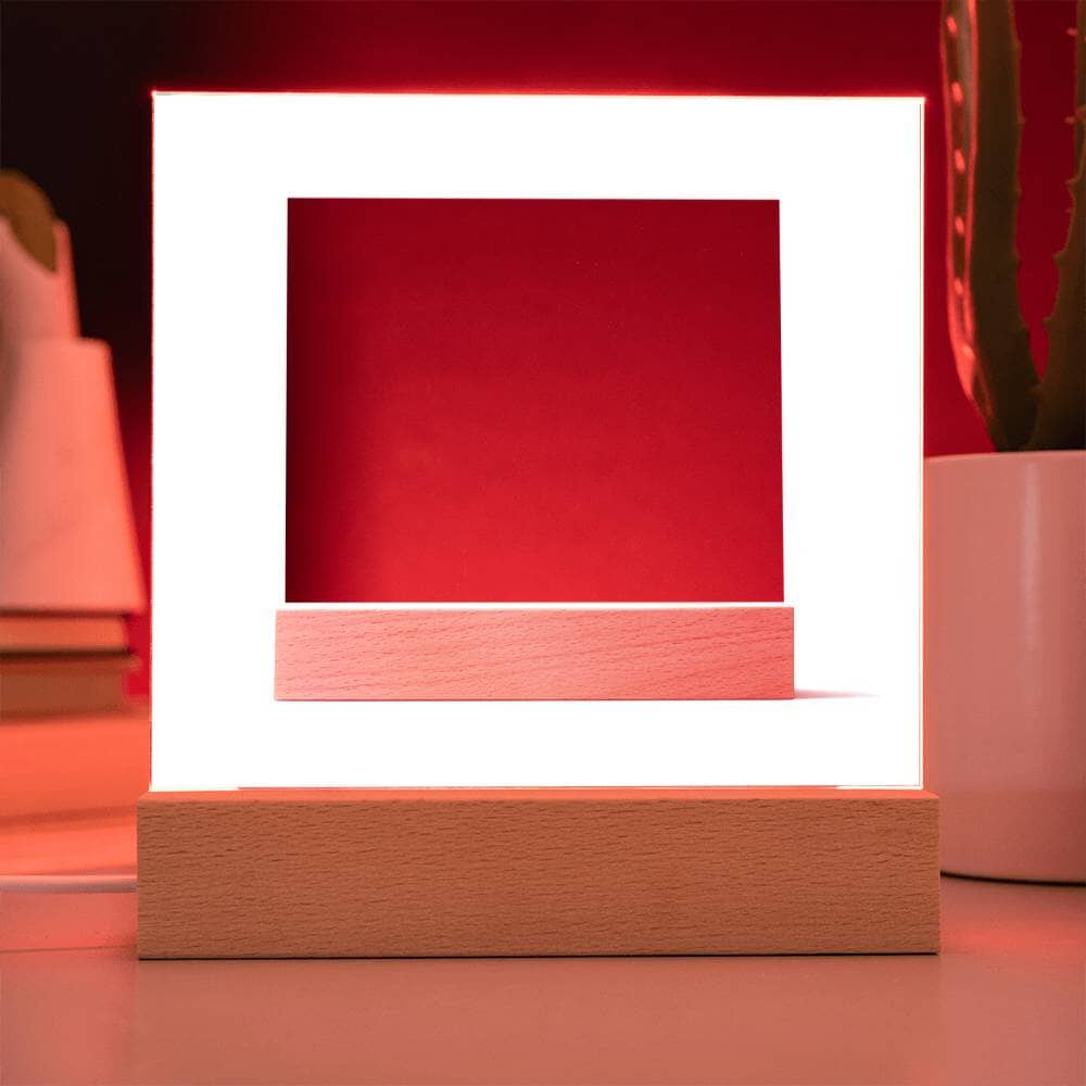 - Acrylic Square Plaque - Celeste Jewel