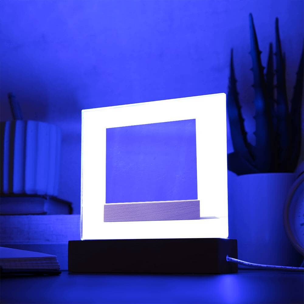 - Acrylic Square Plaque - Celeste Jewel