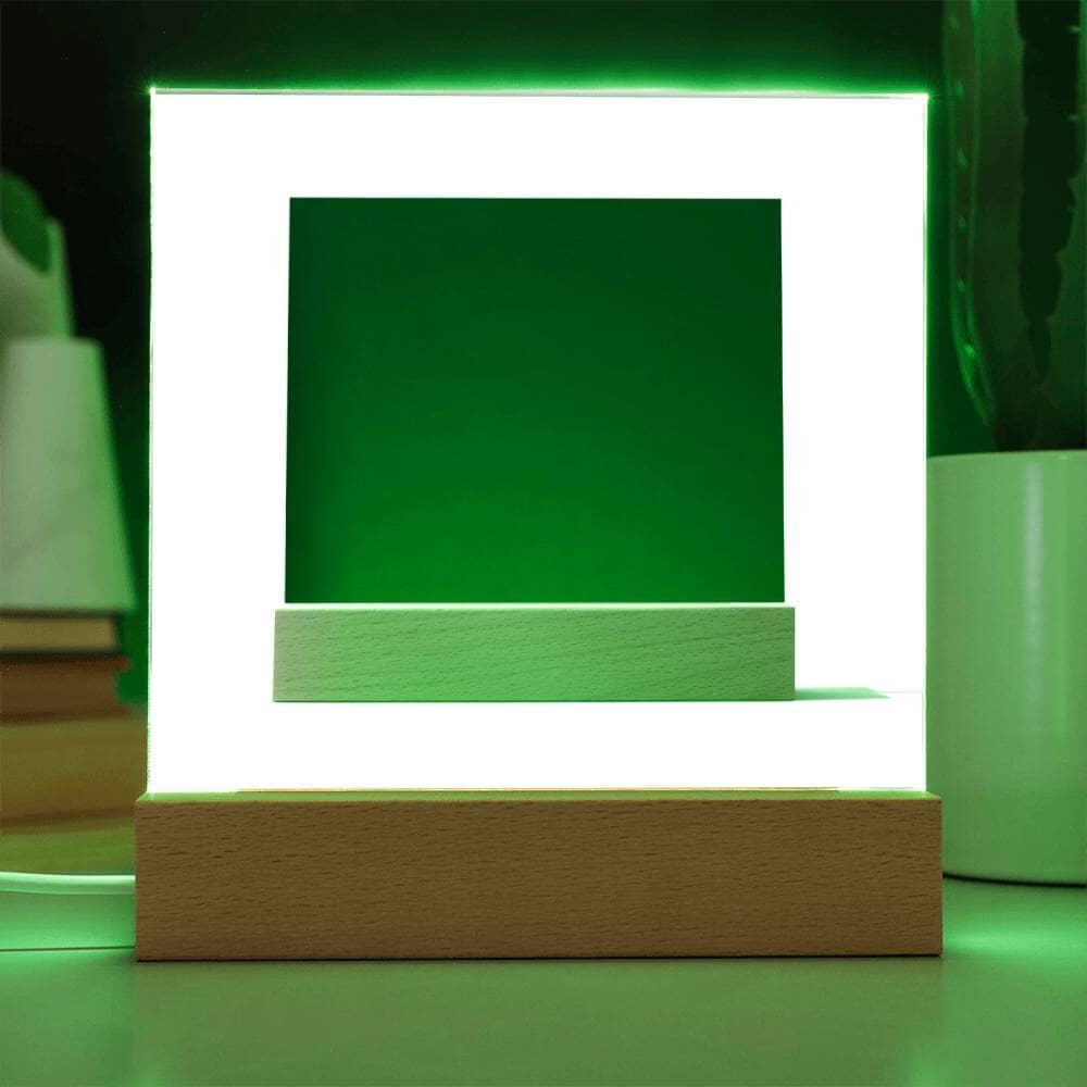 - Acrylic Square Plaque - Celeste Jewel