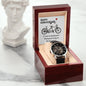 Anniversary Gift For Husband & Boyfriend - Men's Skeleton Watch - Celeste Jewel
