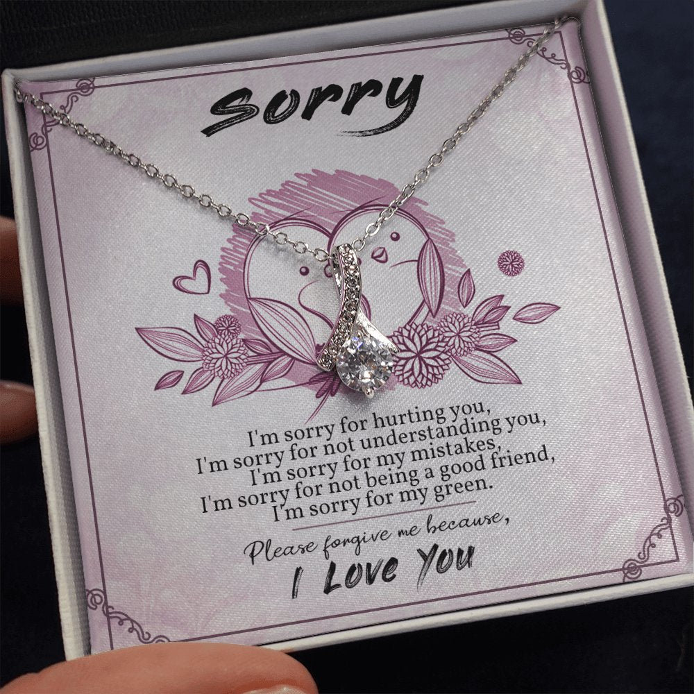 Apology Gift For Her - I'm Sorry - Sparkling Radiance Necklace - Celeste Jewel