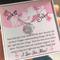 Best Mum Ever - Love Knot Necklace - Celeste Jewel