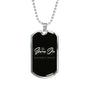 Camping - Dog Tag - Celeste Jewel