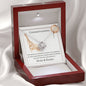 Congratulations - Hugs & Kisses - Love Knot Necklace - Celeste Jewel