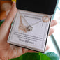 Congratulations - Hugs & Kisses - Love Knot Necklace - Celeste Jewel
