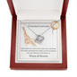 Congratulations - Hugs & Kisses - Love Knot Necklace - Celeste Jewel