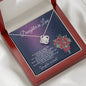Daughter In Law Gift - Daughter In Heart - Love Knot Necklace - Celeste Jewel