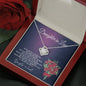 Daughter In Law Gift - Daughter In Heart - Love Knot Necklace - Celeste Jewel