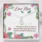 Dear Mom - I Love You So Much - Sparkling Radiance Necklace - Celeste Jewel