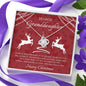 Dearest Granddaughter Christmas Gift -Beautiful Chapters - Love Knot Necklace - Celeste Jewel