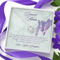 Dearest Mom - Personalized Giraffe Gift - Love Knot Necklace - Celeste Jewel