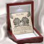 Dearest Wife - Gift For Pregnant Wife - Eternal Love Necklace - Celeste Jewel
