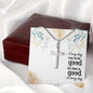 Every Day May Not Be Good - Personalized Cross Necklace - Celeste Jewel