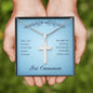 First Communion - The Peace Of Jesus - Cross Necklace - Celeste Jewel