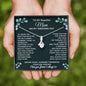 From Son To Mom On Wedding Day - Sparkling Radiance Necklace - Celeste Jewel