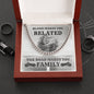 Gift For Biker - Road Makes You Family - Cuban Link Chain Necklace - Celeste Jewel