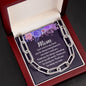 Gift For Mom - I Just Want To Say Thank You - Forever Linked Necklace - Celeste Jewel