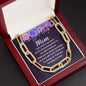Gift For Mom - I Just Want To Say Thank You - Forever Linked Necklace - Celeste Jewel