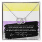 Gift For Non-Binary - Love Will Always Win - Perfect Pair Necklace - Celeste Jewel