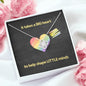 Gift For Teacher - Shape Little Minds - Love Knot Necklace - Celeste Jewel