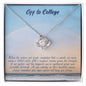 Graduation Gift For Her - Off To College - Love Knot Necklace - Celeste Jewel