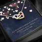 Guarded By Our Mother - Interlocking Hearts Necklace - Celeste Jewel