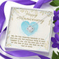 Happy Anniversary Gift - Life Has Meaning - Love Knot Necklace - Celeste Jewel