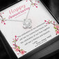 Happy Anniversary - Lifetime And Beyond - Love Knot Necklace - Celeste Jewel