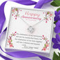 Happy Anniversary - Lifetime And Beyond - Love Knot Necklace - Celeste Jewel