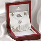 Happy Birthday - Just Like Wine - Love Knot Necklace - Celeste Jewel