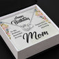 Happy Birthday Mom - Birthday Gift For Mother - Perfect Pair Necklace - Celeste Jewel