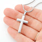Happy Mother's Day - Anchored In Faith - Cross Necklace - Celeste Jewel