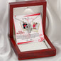 Happy Valentine's Day - Meeting You Was Fate - Intertwined Hearts Necklace - Celeste Jewel