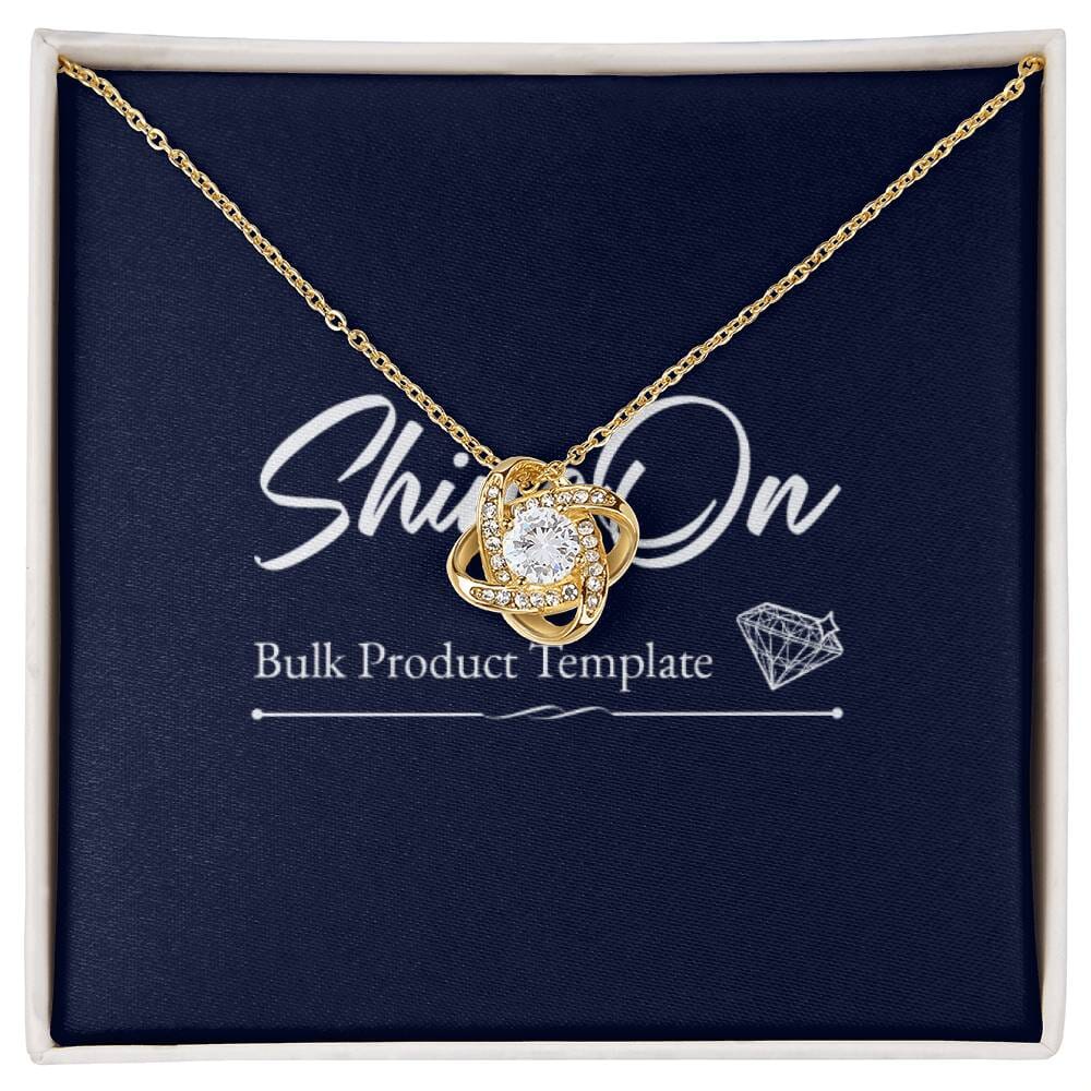 - Love Knot Necklace - Celeste Jewel