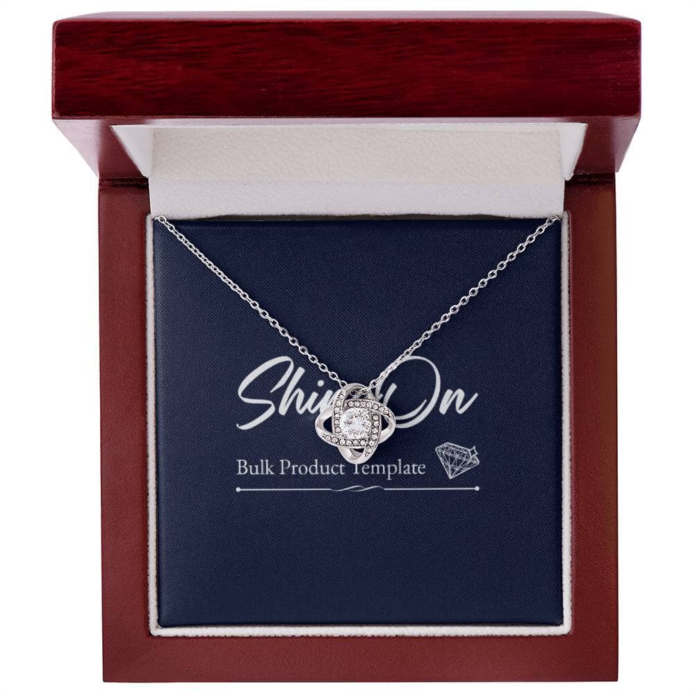 - Love Knot Necklace - Celeste Jewel