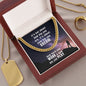 Meaningful Gift - How Big You Dream - Cuban Link Chain Necklace - Celeste Jewel