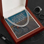 Meaningful Gift - It's Not About Being Better (Motorcycle) - Cuban Link Chain Necklace - Celeste Jewel