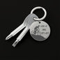 Meaningful Gift - Look Up And Get Lost - Engraved Screwdriver Keychain - Celeste Jewel