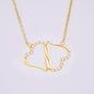 Merry Christmas Mom - A Woman Like No Other - Everlasting Love Necklace - Celeste Jewel