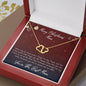 Merry Christmas Mom - A Woman Like No Other - Everlasting Love Necklace - Celeste Jewel