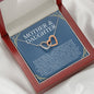 Mother & Daughter - We May Be Apart Today - Interlocking Hearts Necklace - Celeste Jewel
