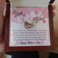 Mother's Day Gift - Best Mom Ever - Interlocking Hearts Necklace - Celeste Jewel