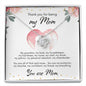 Mother's Day Personalized Gift - Birthday Gift For Mom - You Are Mom - Love Knot Necklace - Celeste Jewel