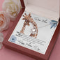 Mother's Day Personalized Gift - I Owe It All To You - Love Knot Necklace - Celeste Jewel